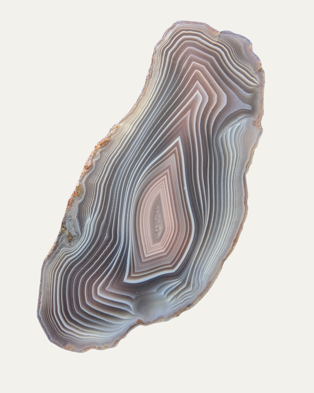 Polished Botswana Banded Agate