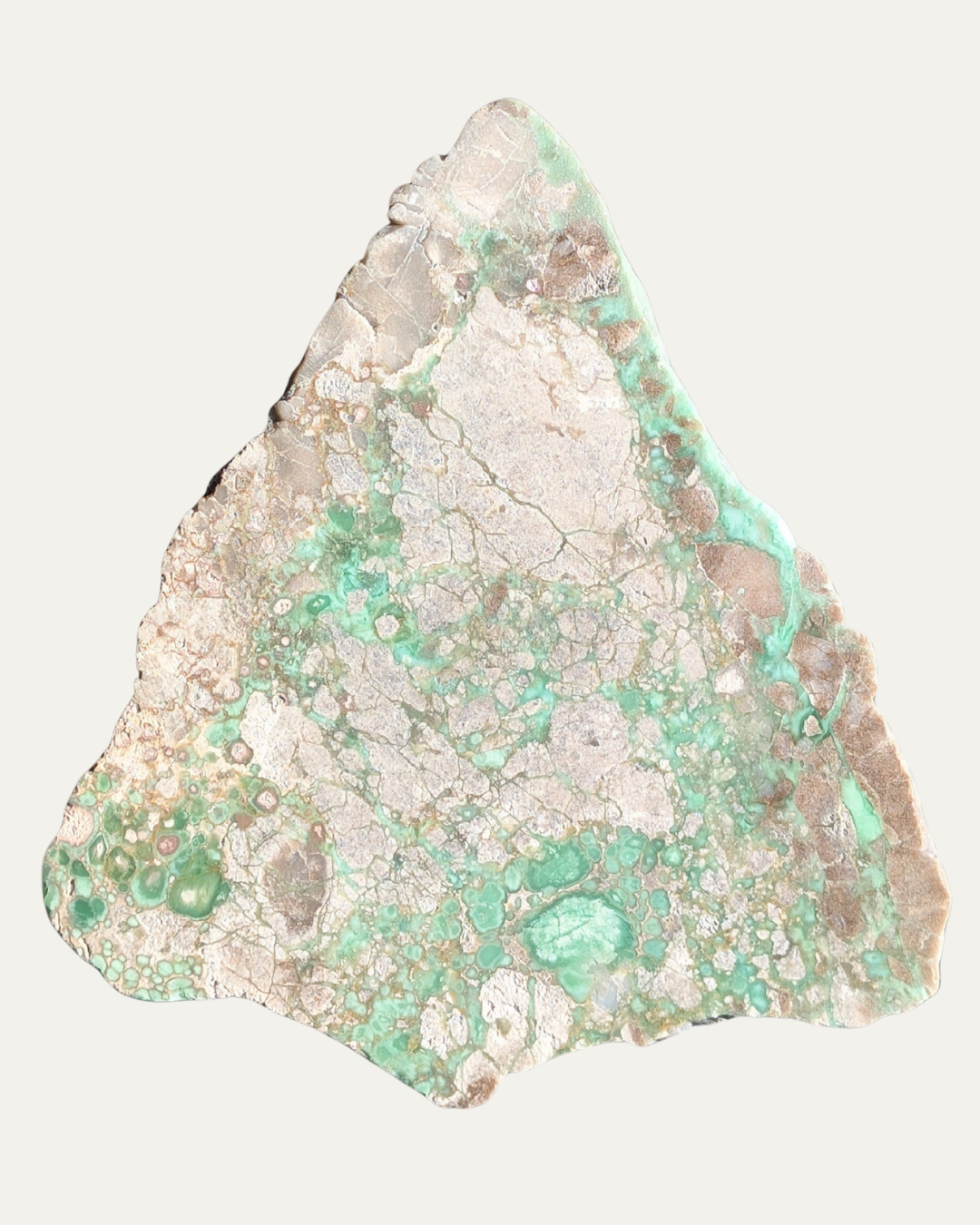Polished Lucin Variscite Spiderweb Pattern (155.2g)