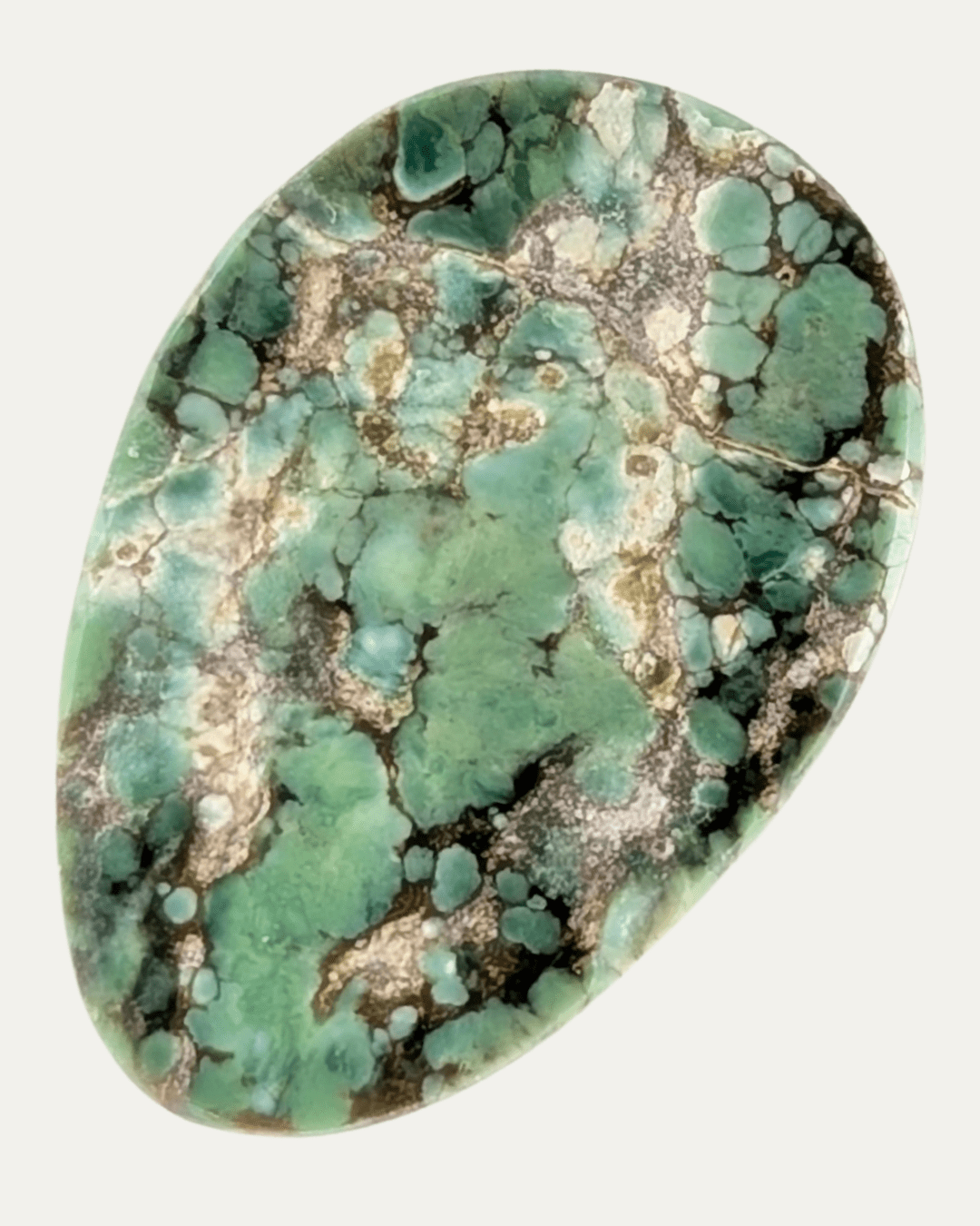 Australian Spiderweb Variscite Cabochon (4.4ct) - Lost Ancients Jewelry