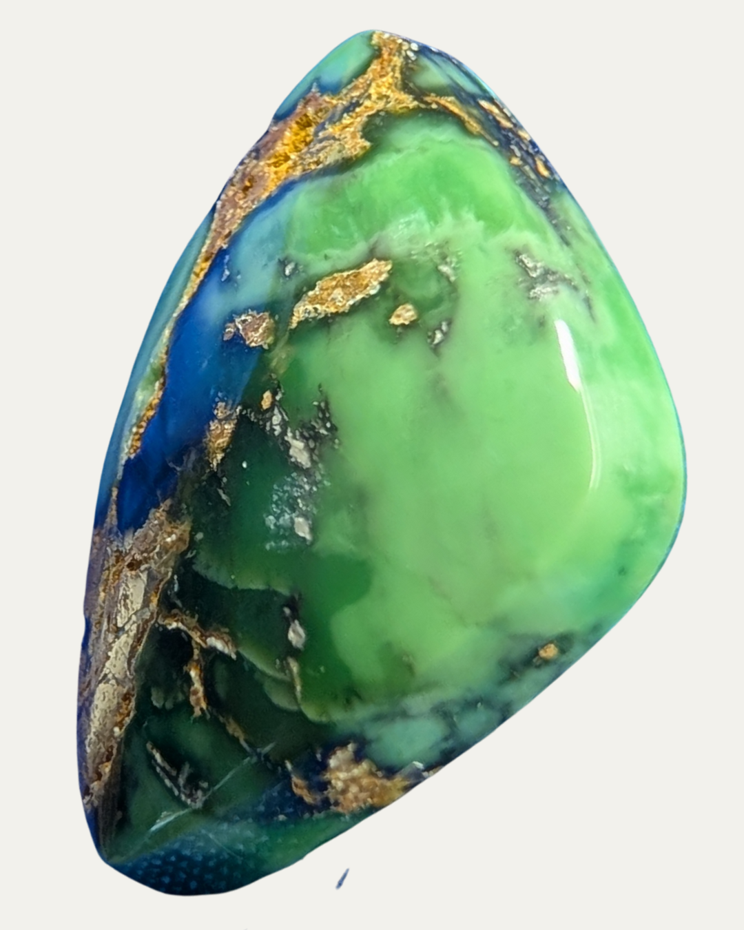 Australian Spiderweb Variscite Cabochon - Lost Ancients Jewelry