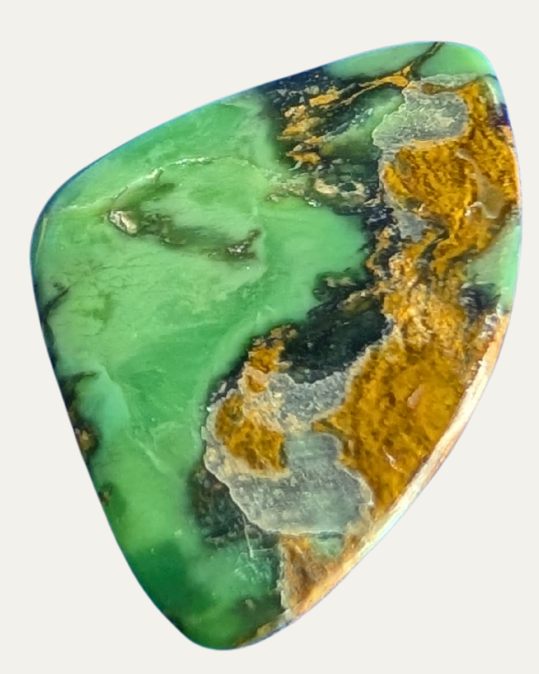 Australian Spiderweb Variscite Cabochon - Lost Ancients Jewelry
