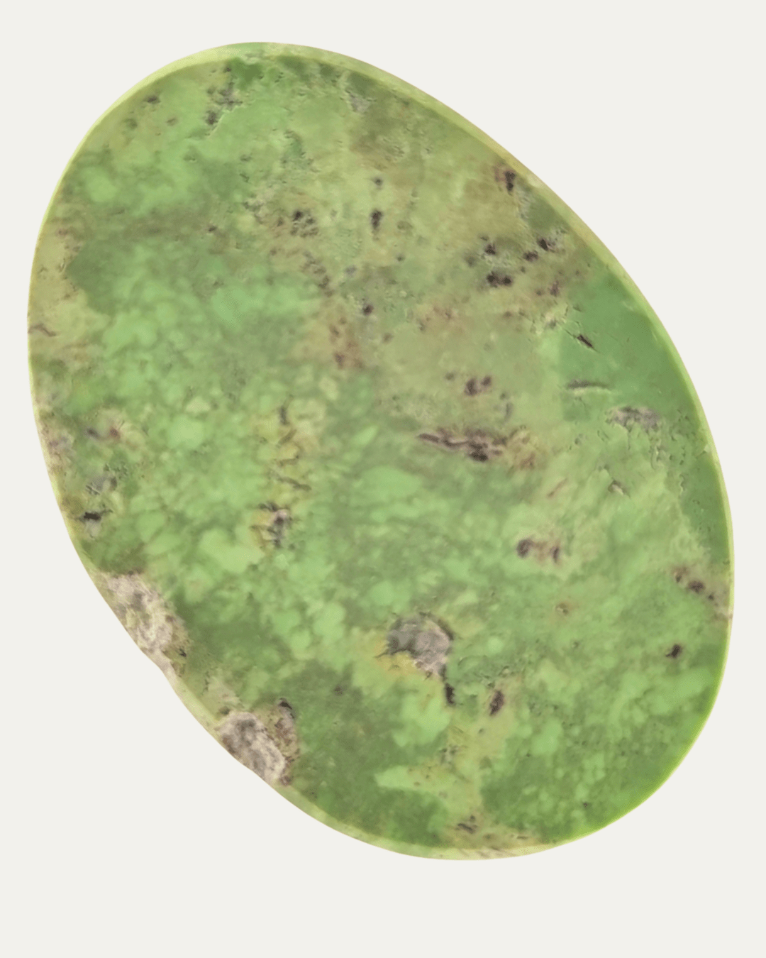 Gaspeite Cabochon (18.6ct) - Lost Ancients Jewelry