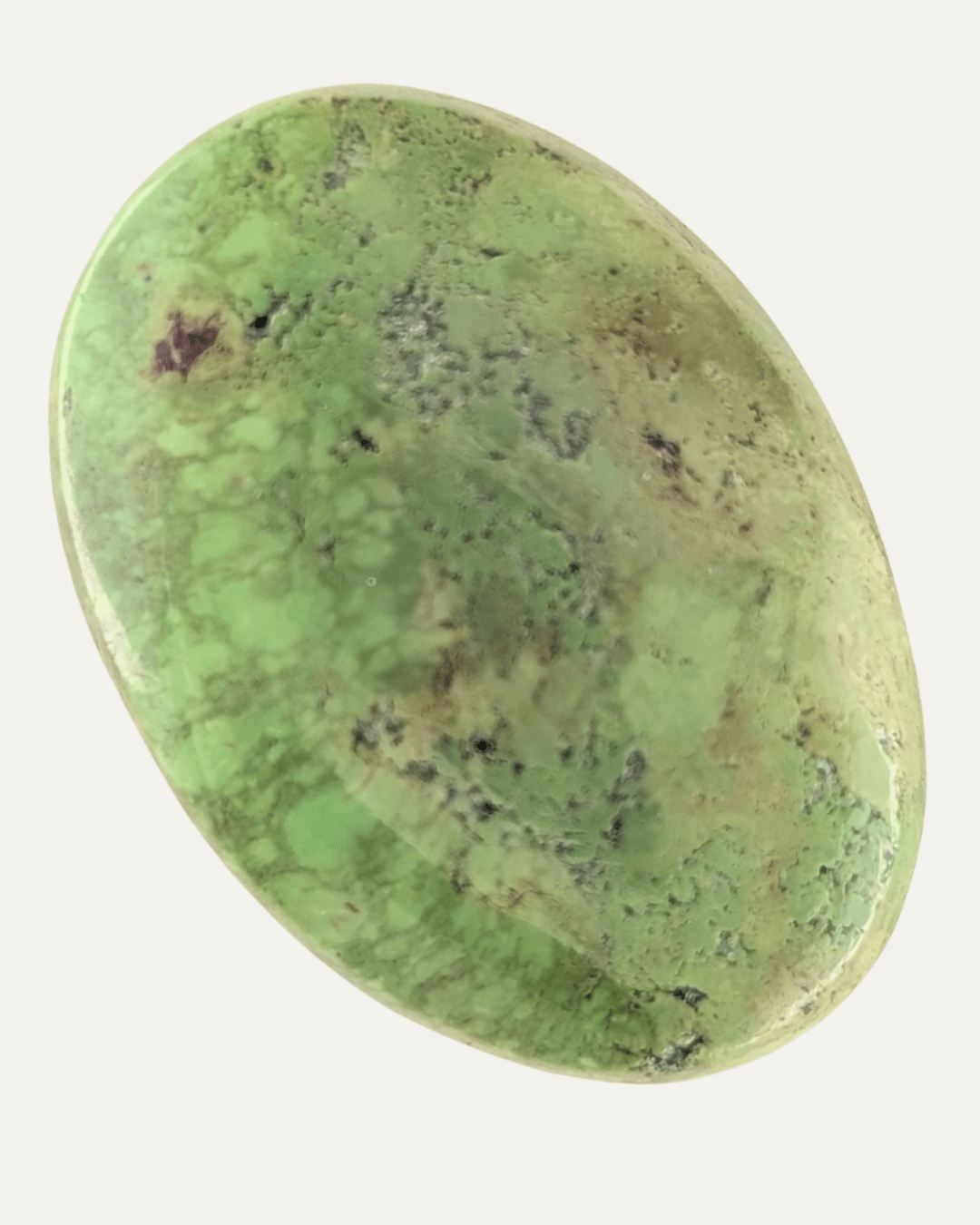 Gaspeite Cabochon (18.6ct) - Lost Ancients Jewelry