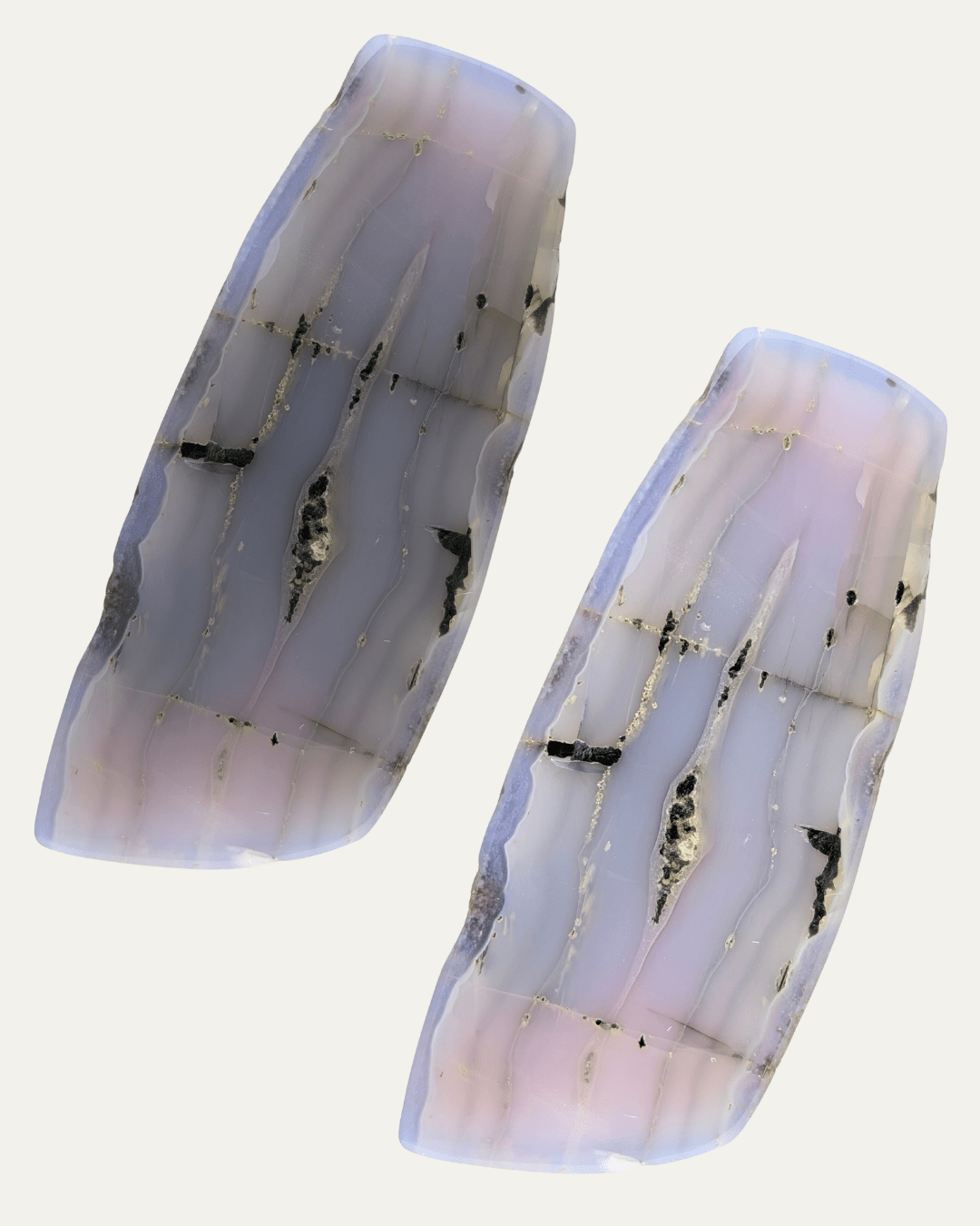Holly Blue Agate Cabochon (54.65 C) - Lost Ancients Jewelry