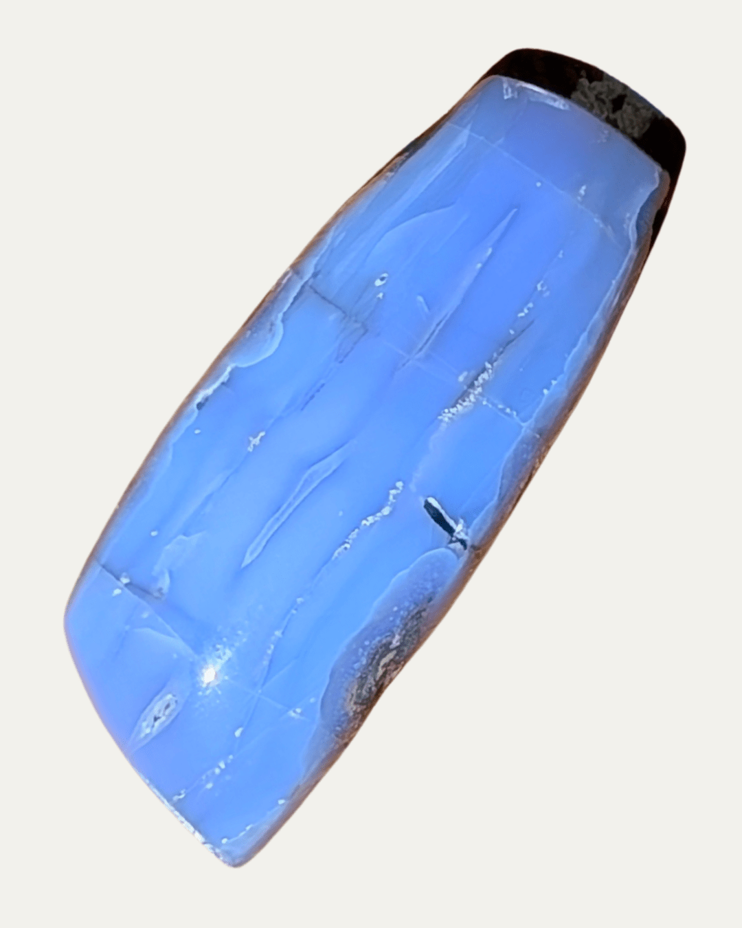 Holly Blue Agate Cabochon (54.65 C) - Lost Ancients Jewelry