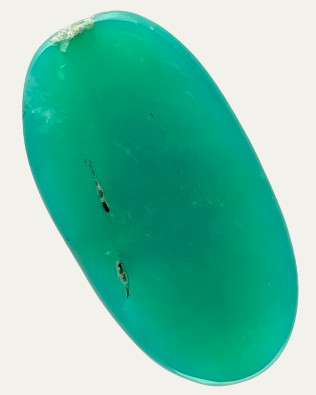 Marlborough Chrysoprase Cabochon (13.05ct) - Lost Ancients Jewelry