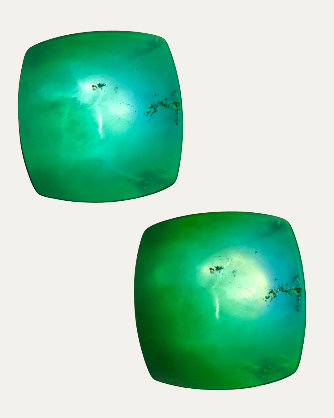 Marlborough Chrysoprase Cabochon (24.2 C) - Lost Ancients Jewelry