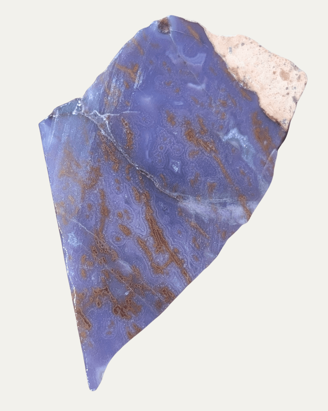 Polished Burrow Creek Purple Agate - Lost Ancients Jewelry