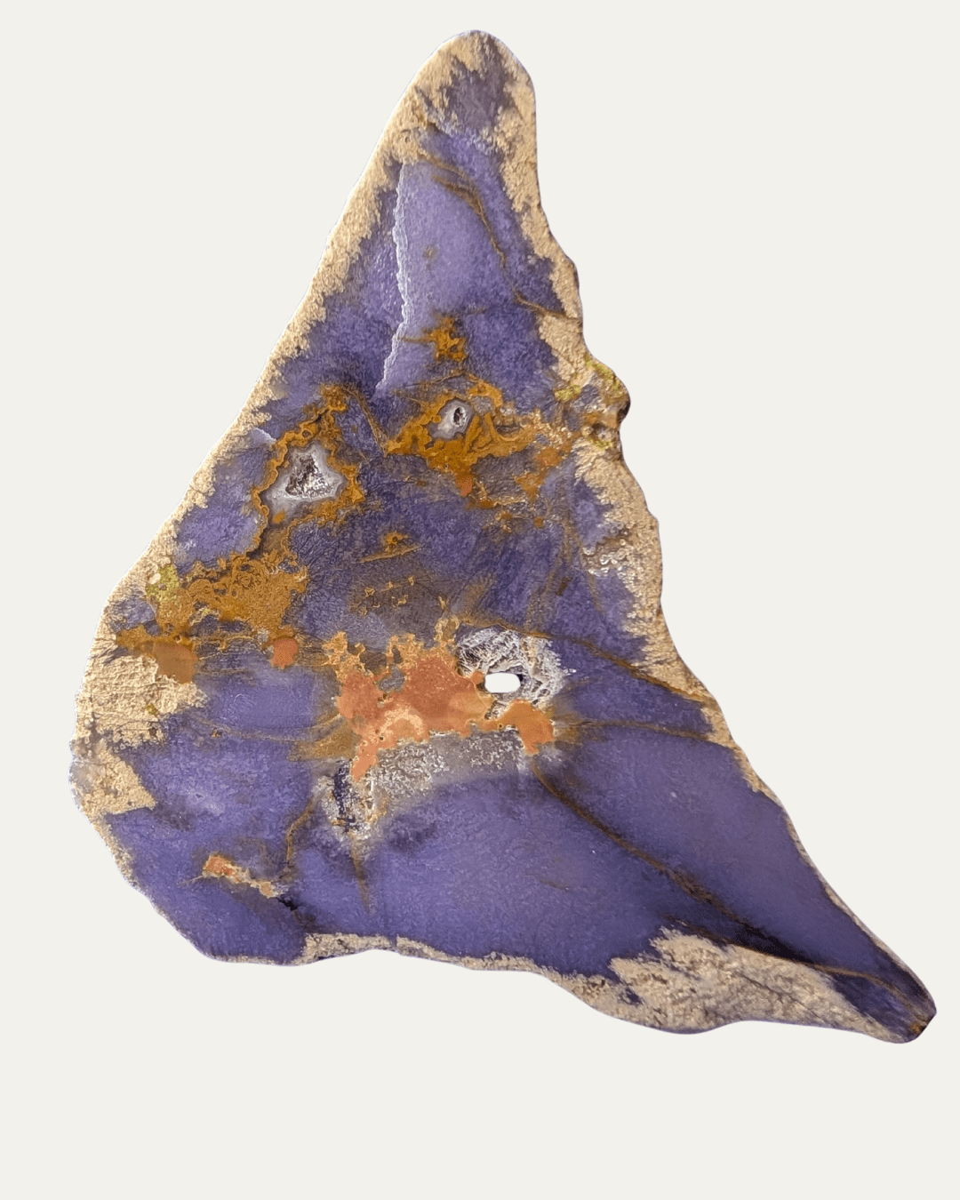 Polished Burrow Creek Purple Agate - Lost Ancients Jewelry