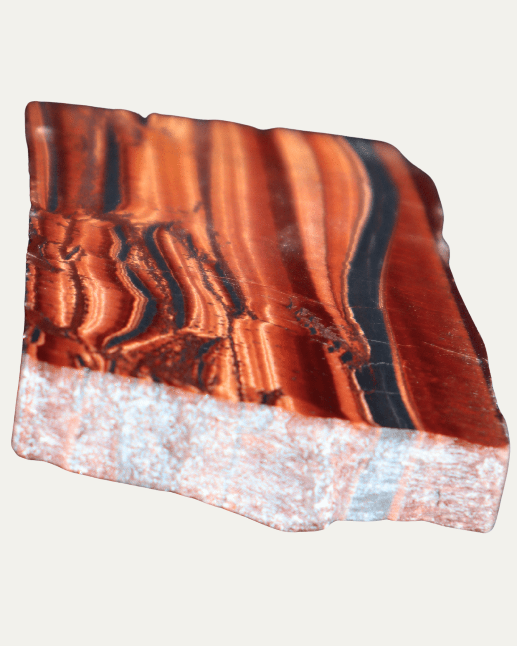 Polished Red Tigers Eye - Lost Ancients Jewelry