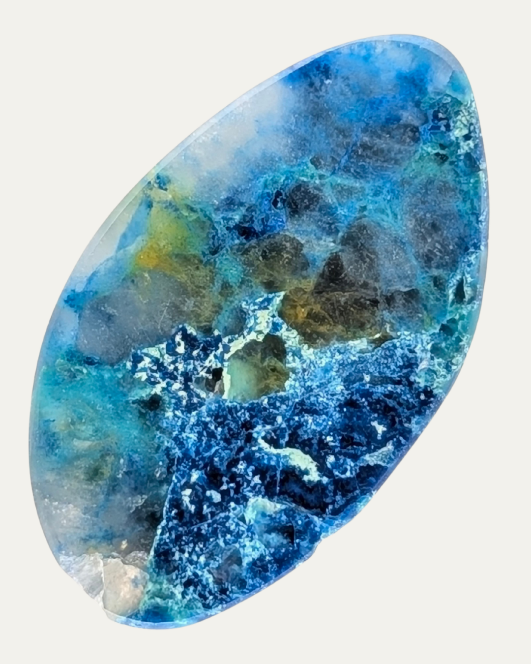 Quantum Quattro Gem Silica Cabochon (10.6ct) - Lost Ancients Jewelry