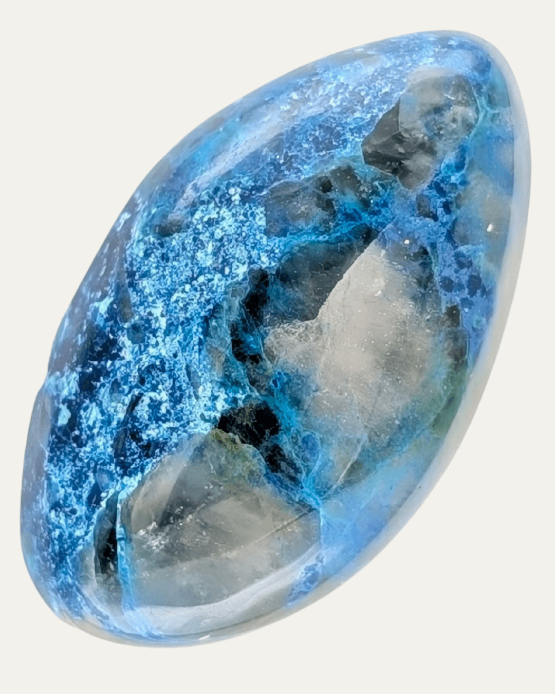 Quantum Quattro Gem Silica Cabochon (10.6ct) - Lost Ancients Jewelry