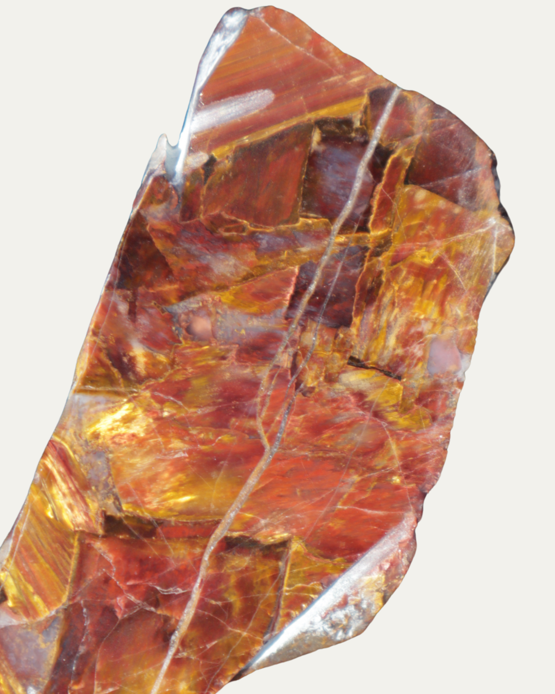 Polished African Pietersite