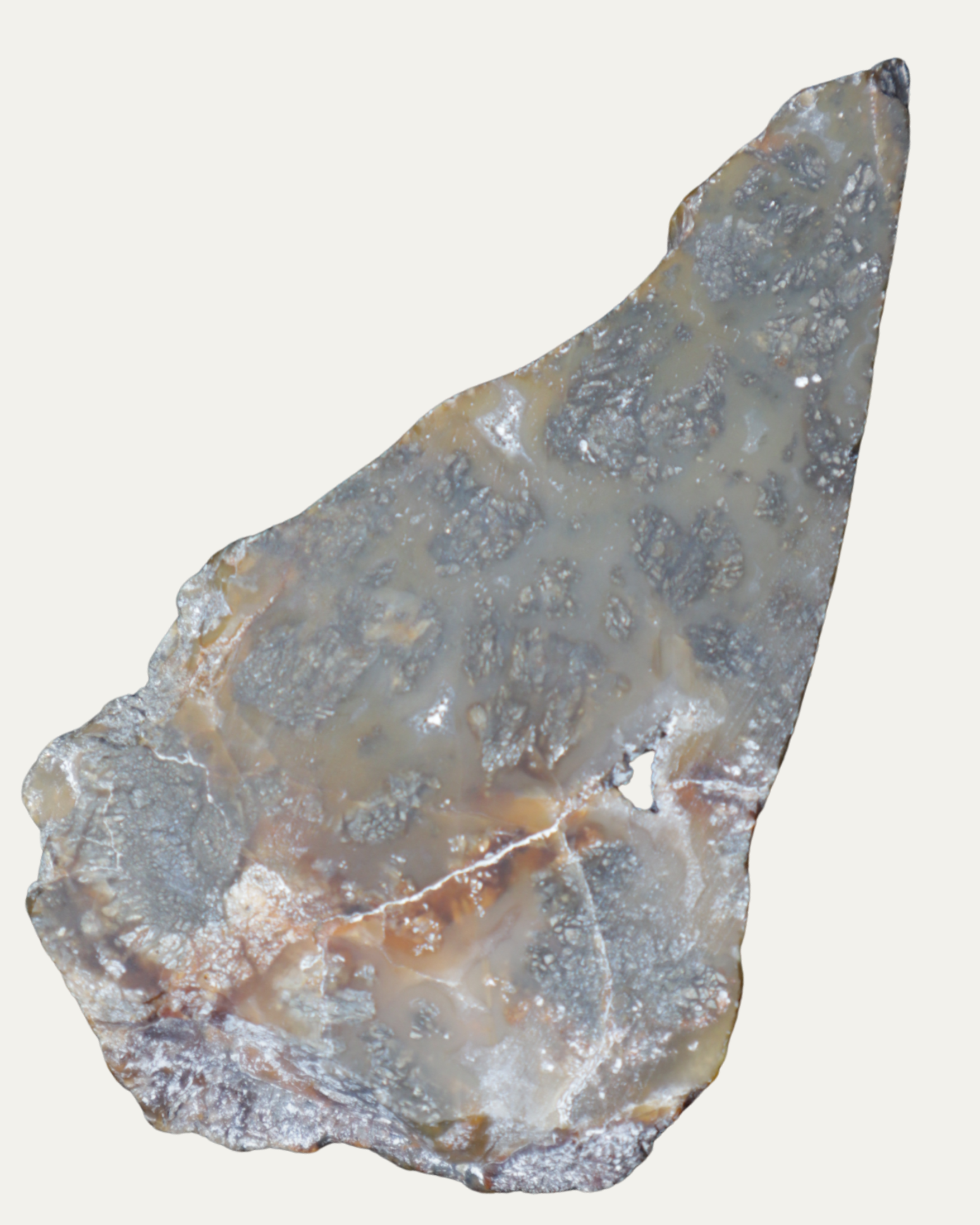 Agate with Pyrite Polished Lost Ancients Jewelry