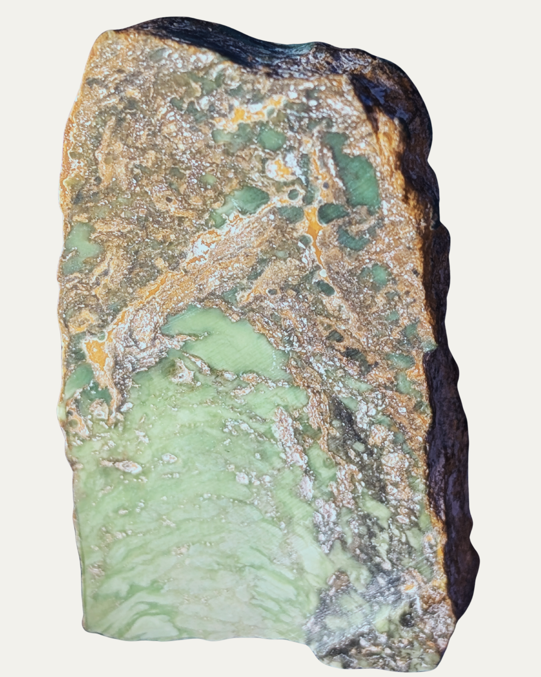 Polished Australian Spiderweb Variscite