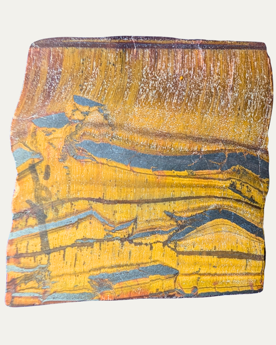 Polished Tigers Eye (Australian Mara Mamba)