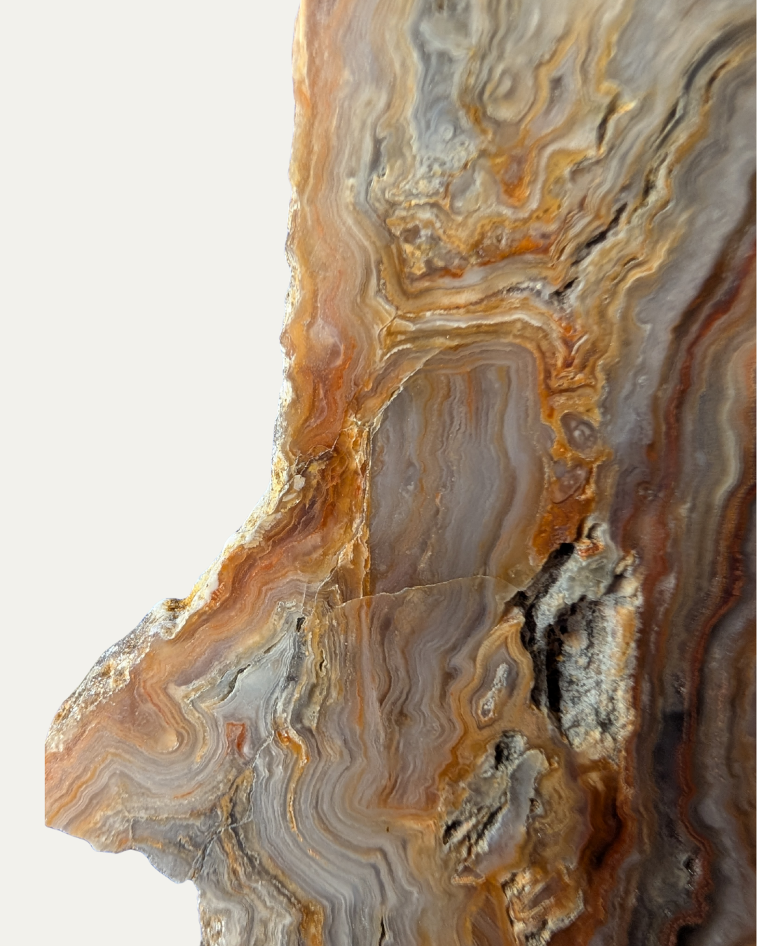 Polished Banded Agate (Mexico Chihuahua)