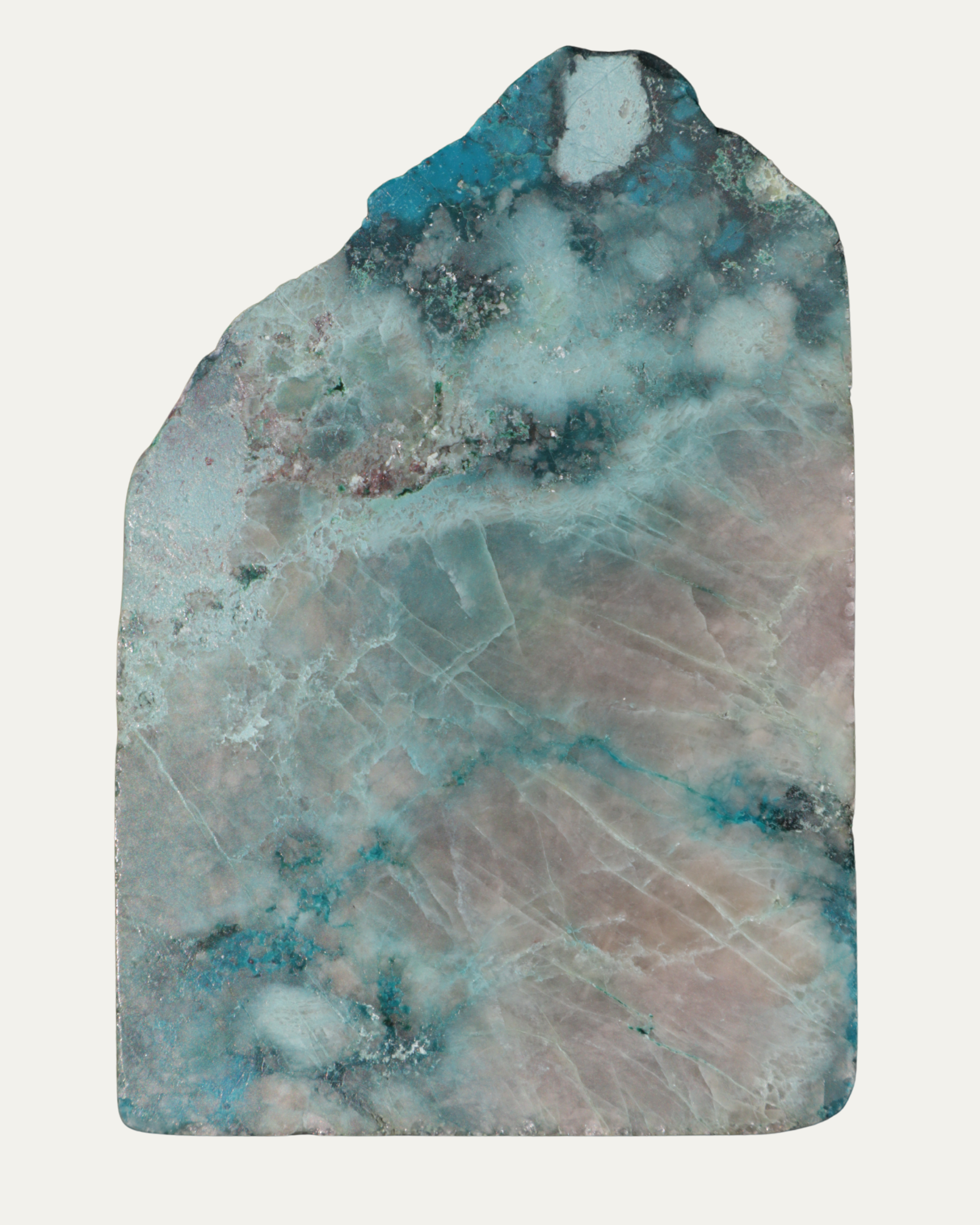 Blue Chrysocolla Quartz Polished Lost Ancients Jewelry