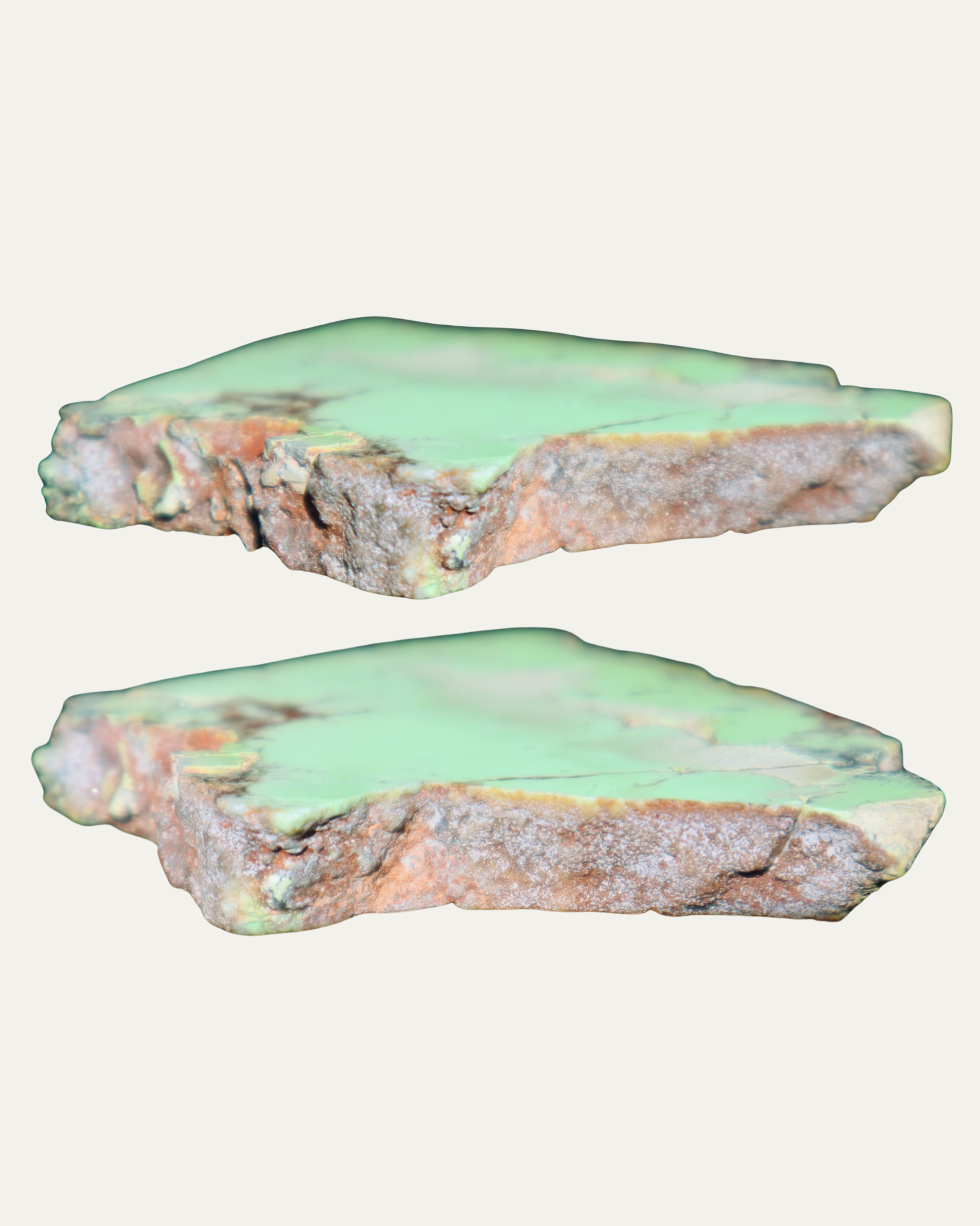 Polished Nickeloan Magnesite (Lemon Chrysoprase)
