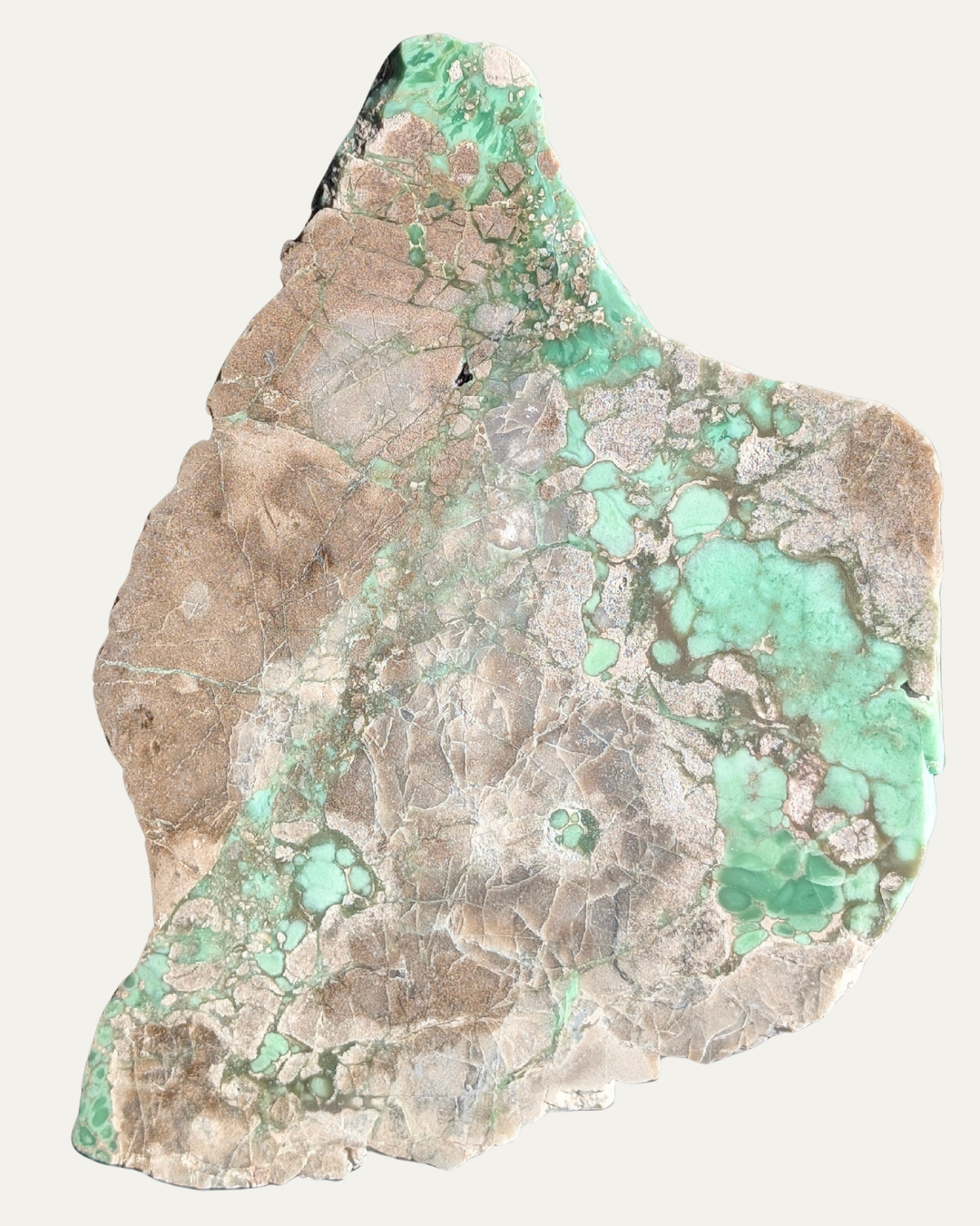 Polished Lucin Variscite Spiderweb Pattern (304.1g)