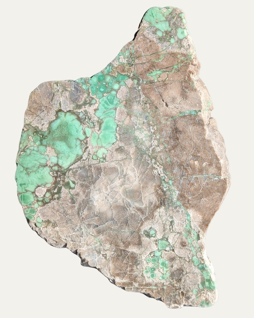 Polished Lucin Variscite Spiderweb Pattern (304.1g)