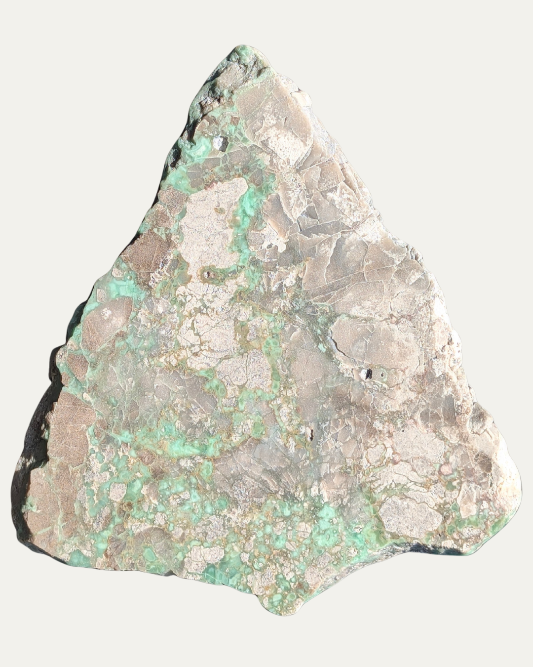 Polished Lucin Variscite Spiderweb Pattern (155.2g)