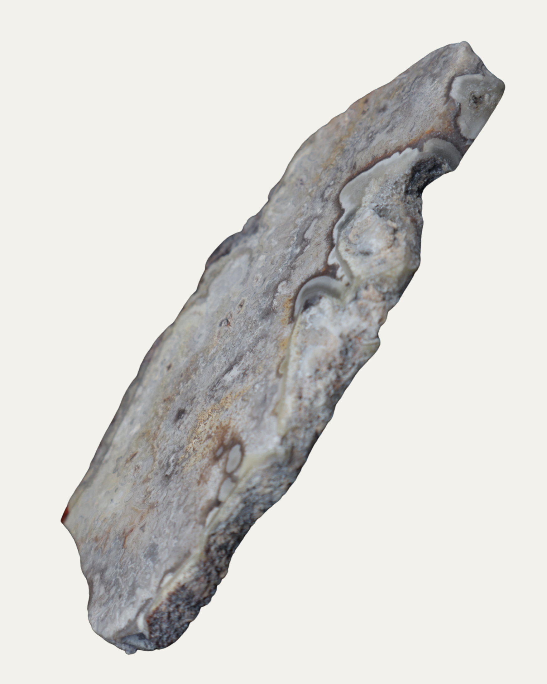 Polished Mexican Crazy Lace Agate