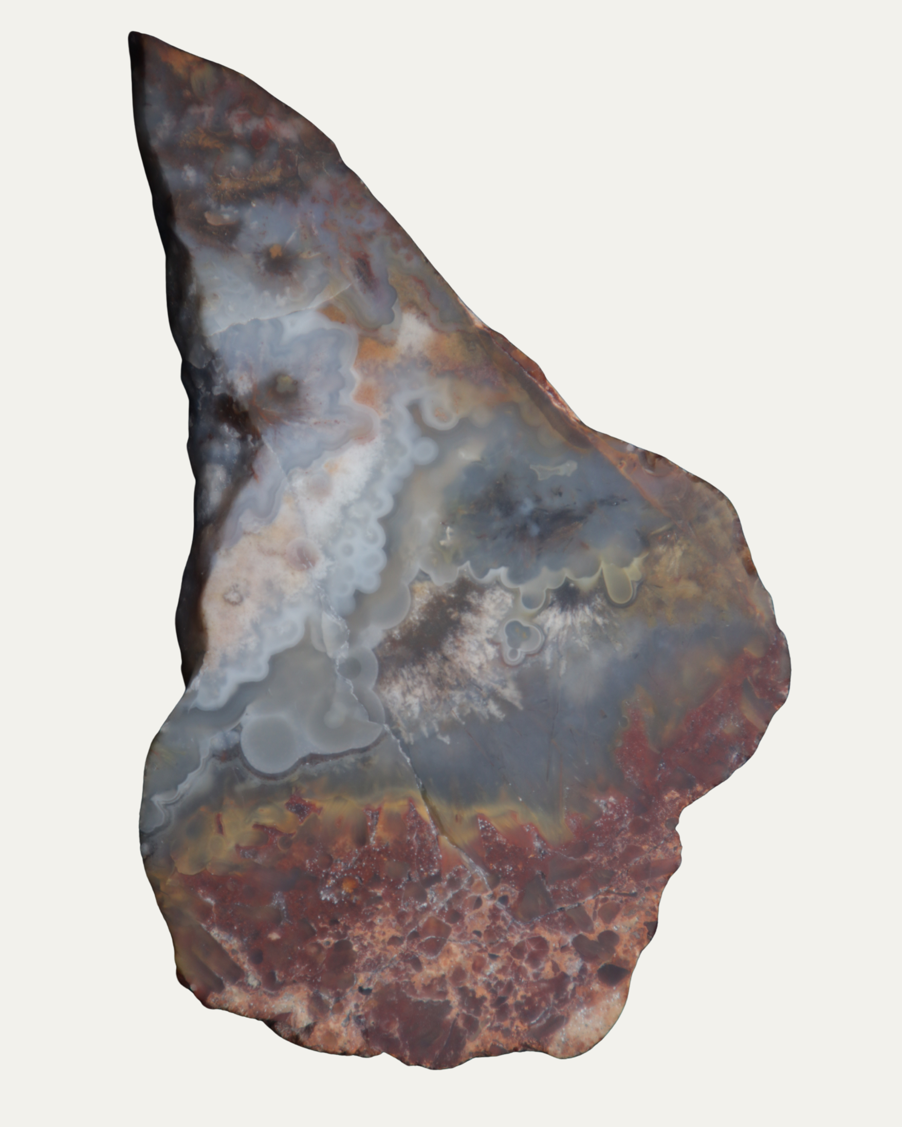 Polished Moroccan Agate