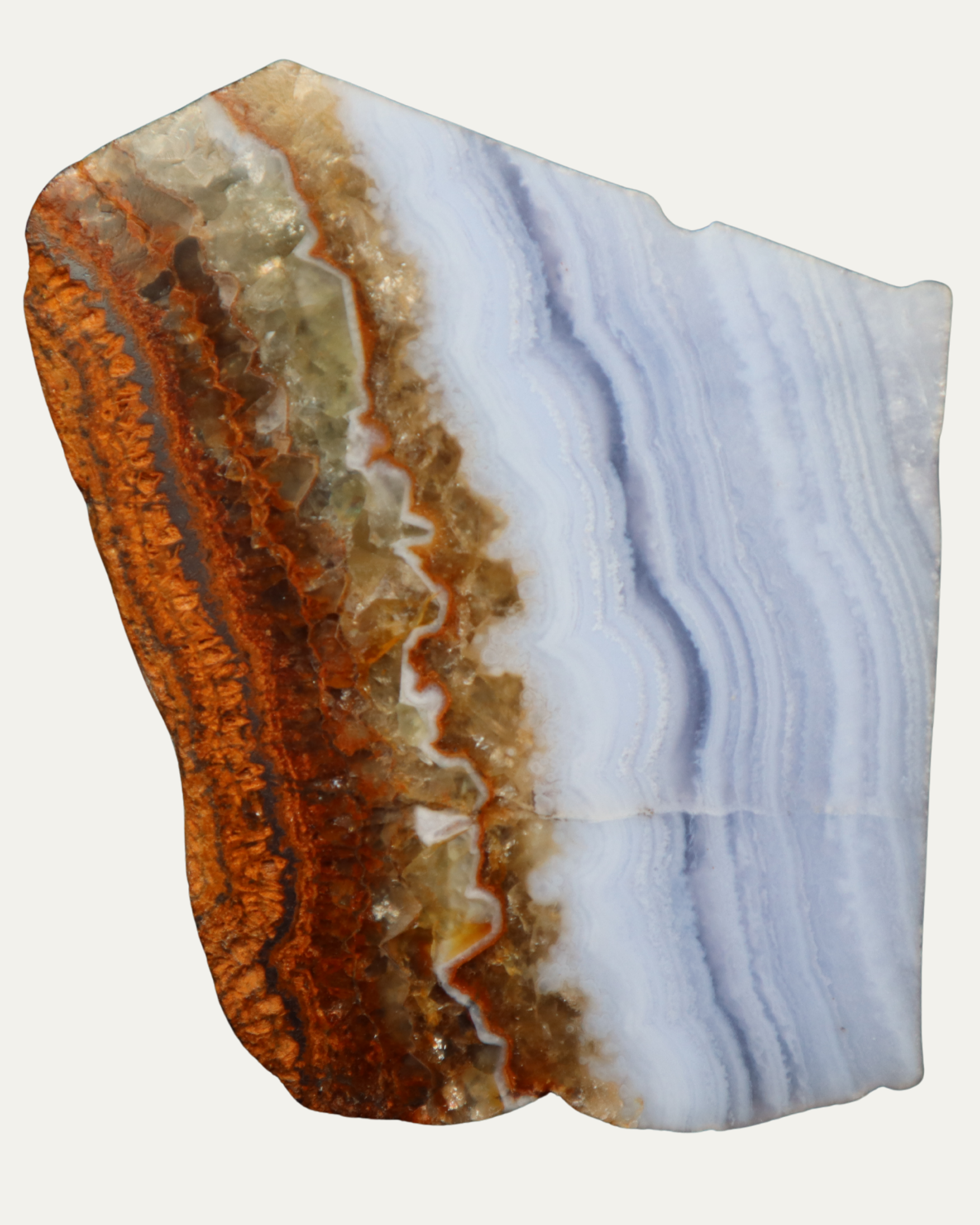 Nambian Blue Lace Agate Polished Lost Ancients Jewelry