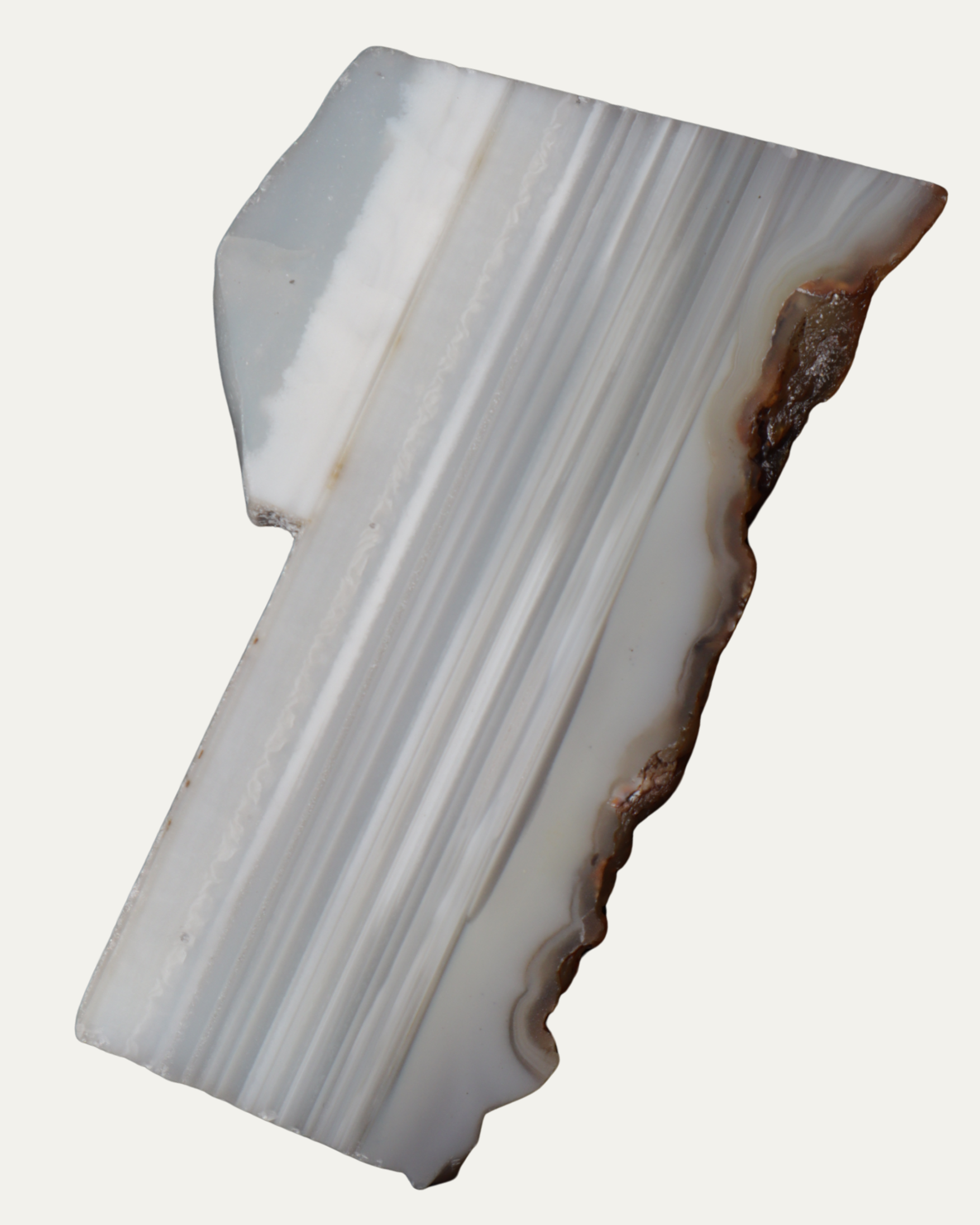 Natural Banded Agate Polished Lost Ancients Jewelry