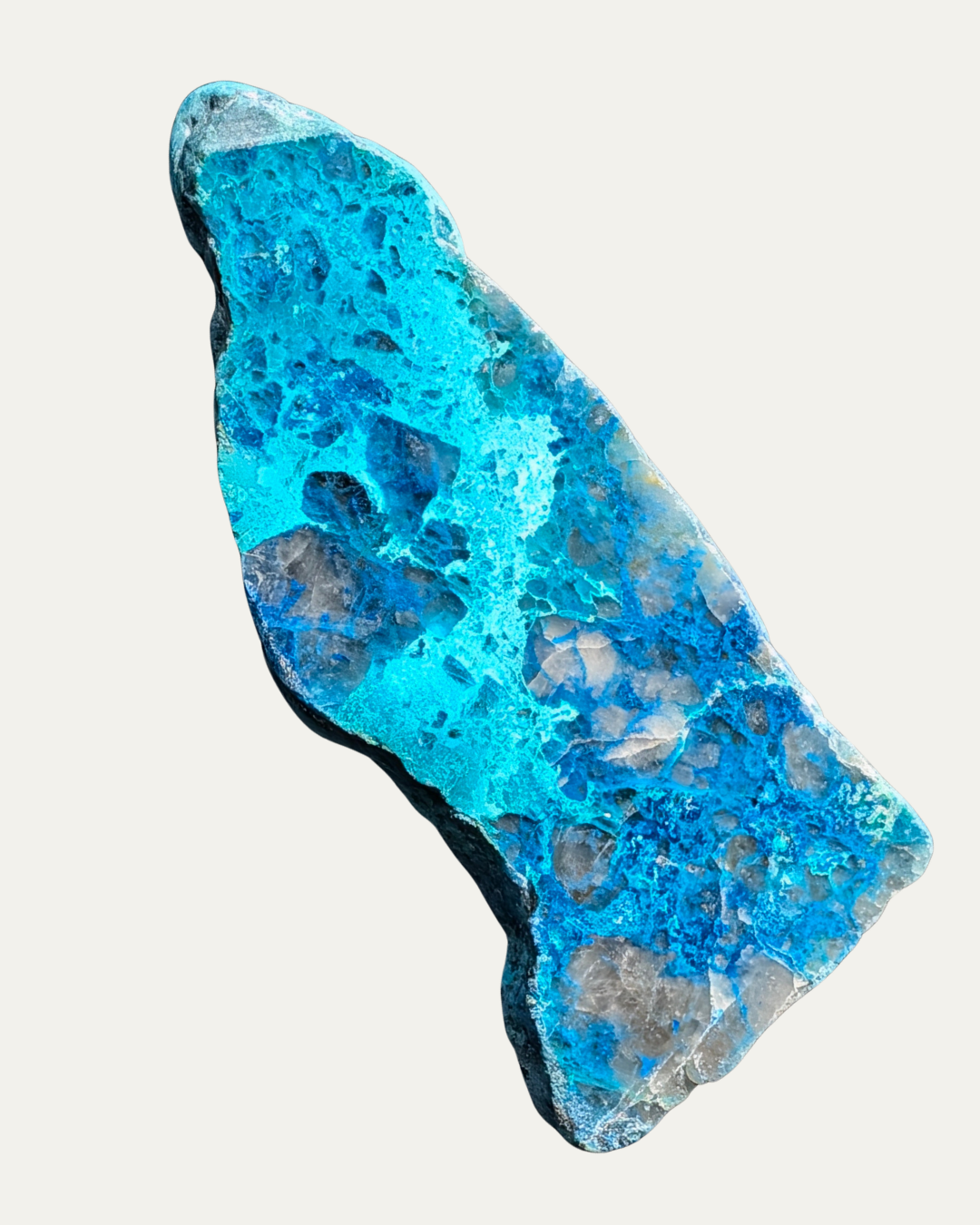 Polished Quantum Quattro Gem Silica Old Stock (65g)