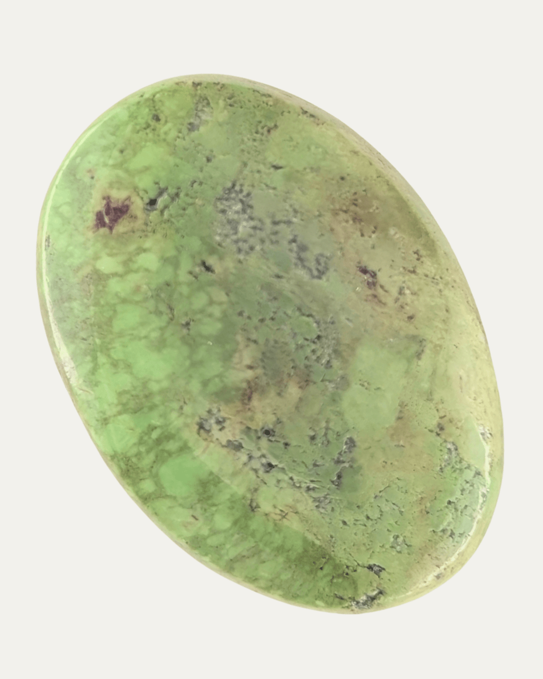 Gaspeite Cabochon (18.6ct) - Lost Ancients Jewelry