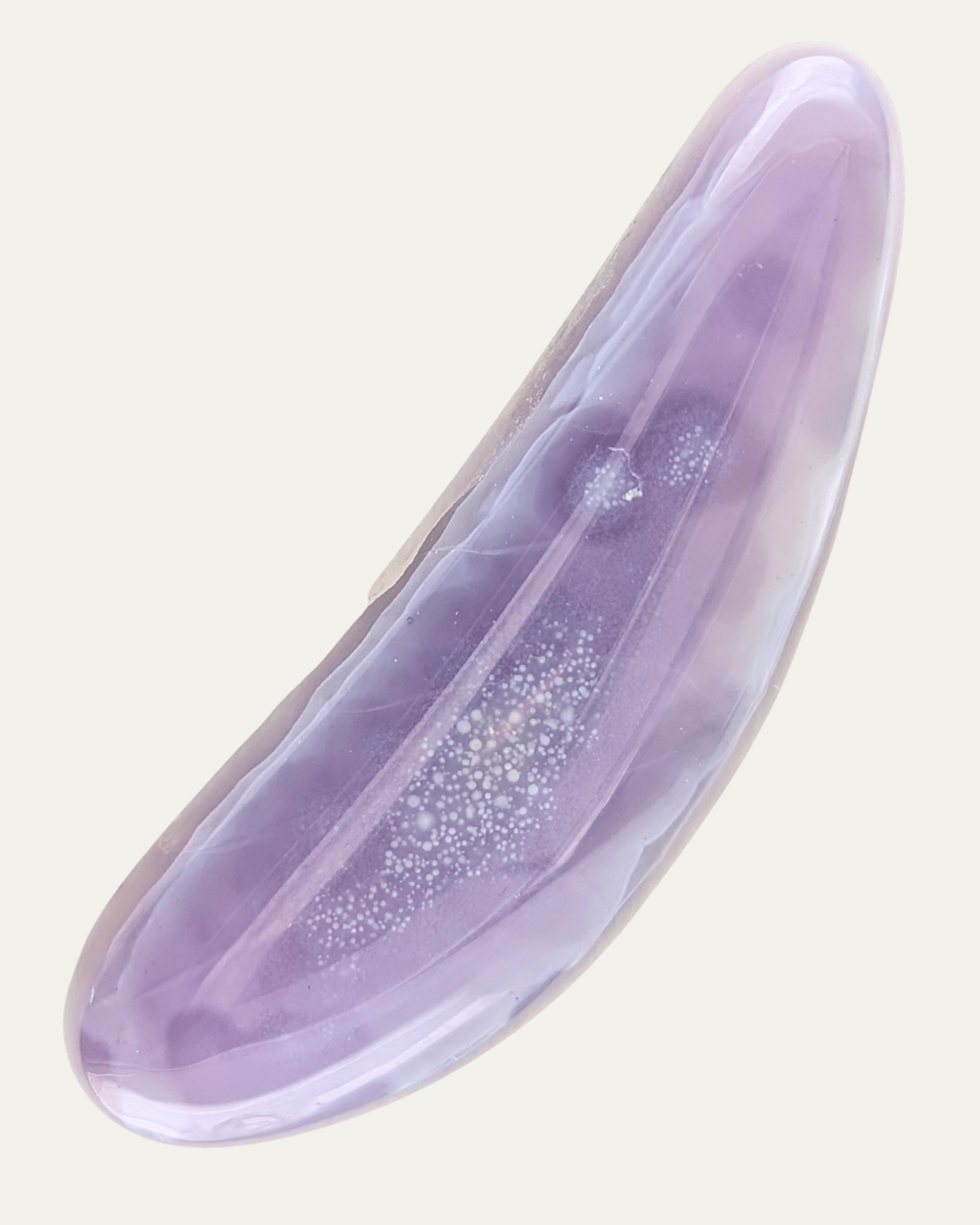 Holly Blue Agate Cabochon (21.8 C) - Lost Ancients Jewelry
