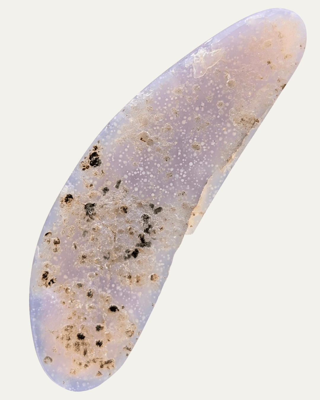 Holly Blue Agate Cabochon (21.8 C) - Lost Ancients Jewelry