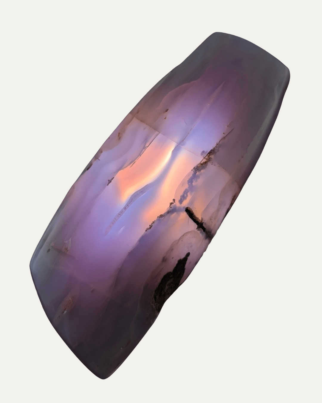 Holly Blue Agate Cabochon (54.65 C) - Lost Ancients Jewelry