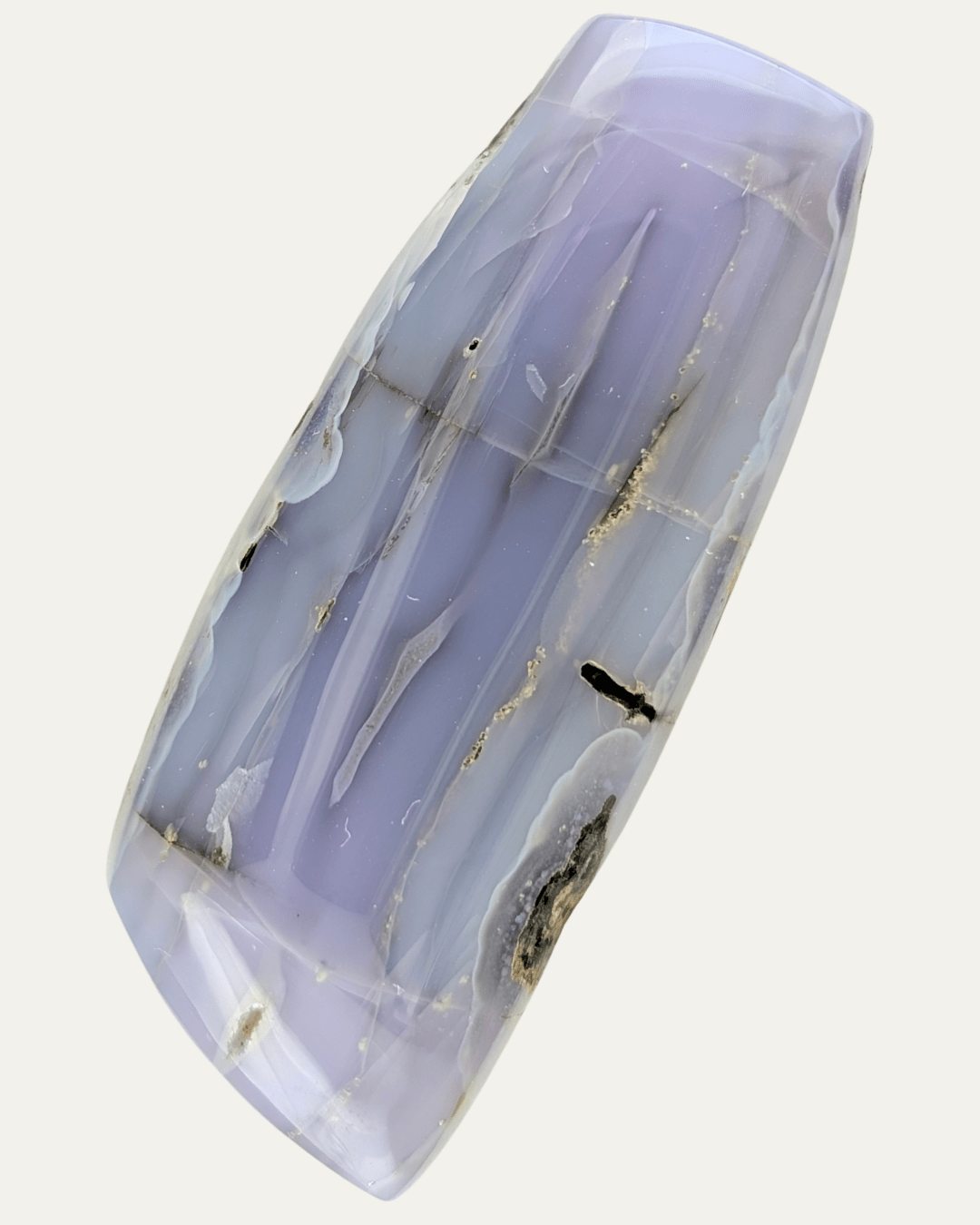 Holly Blue Agate Cabochon (54.65 C) - Lost Ancients Jewelry