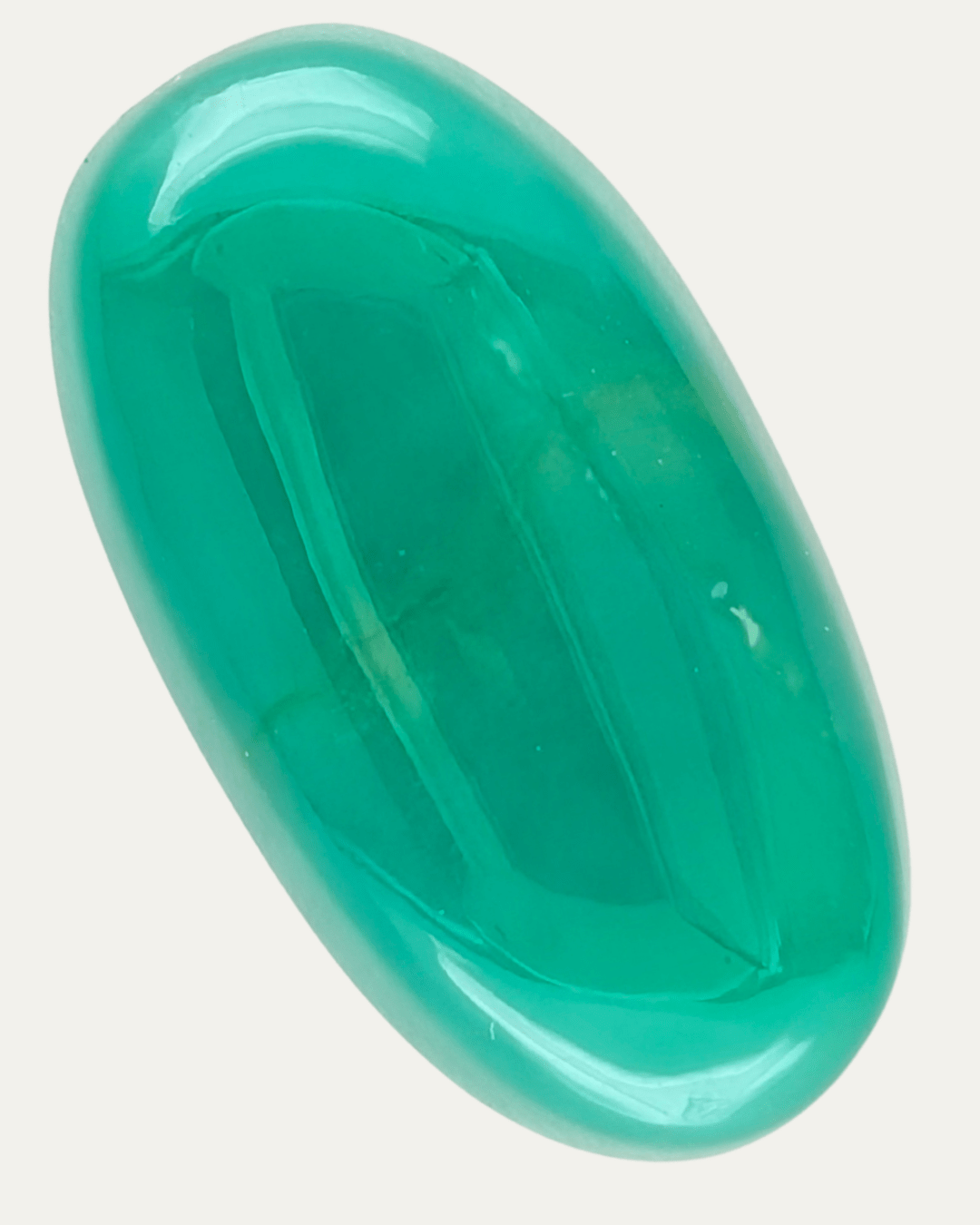 Marlborough Chrysoprase Cabochon (13.05ct) - Lost Ancients Jewelry