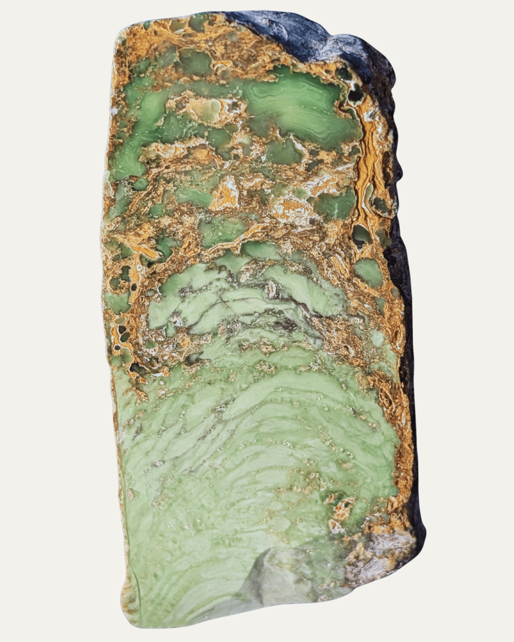 Polished Australian Spiderweb Variscite - Lost Ancients Jewelry