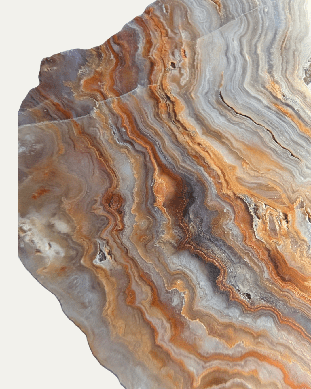 Polished Banded Agate (Mexico Chihuahua) - Lost Ancients Jewelry
