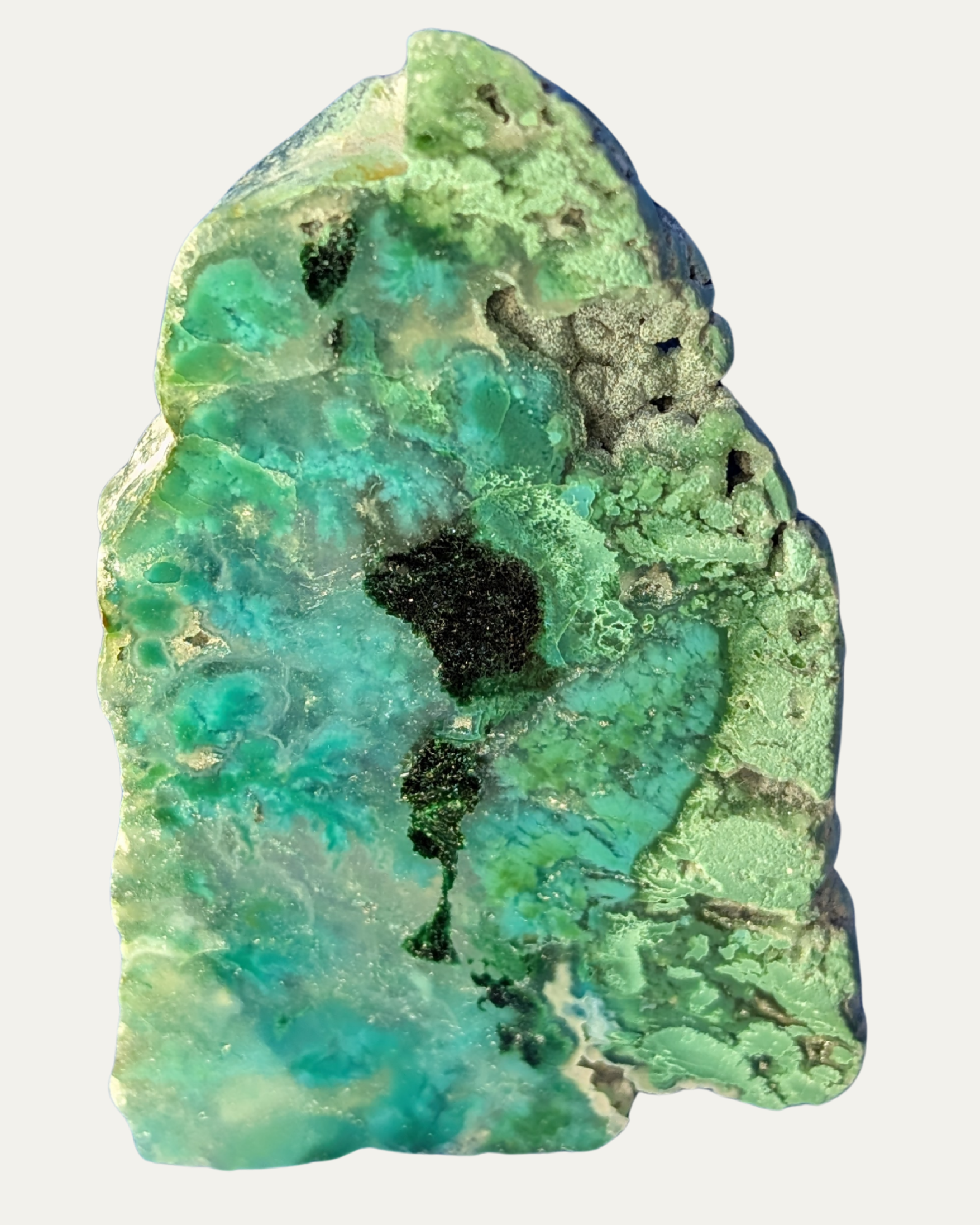 Polished Blue Gem Silica - Lost Ancients Jewelry