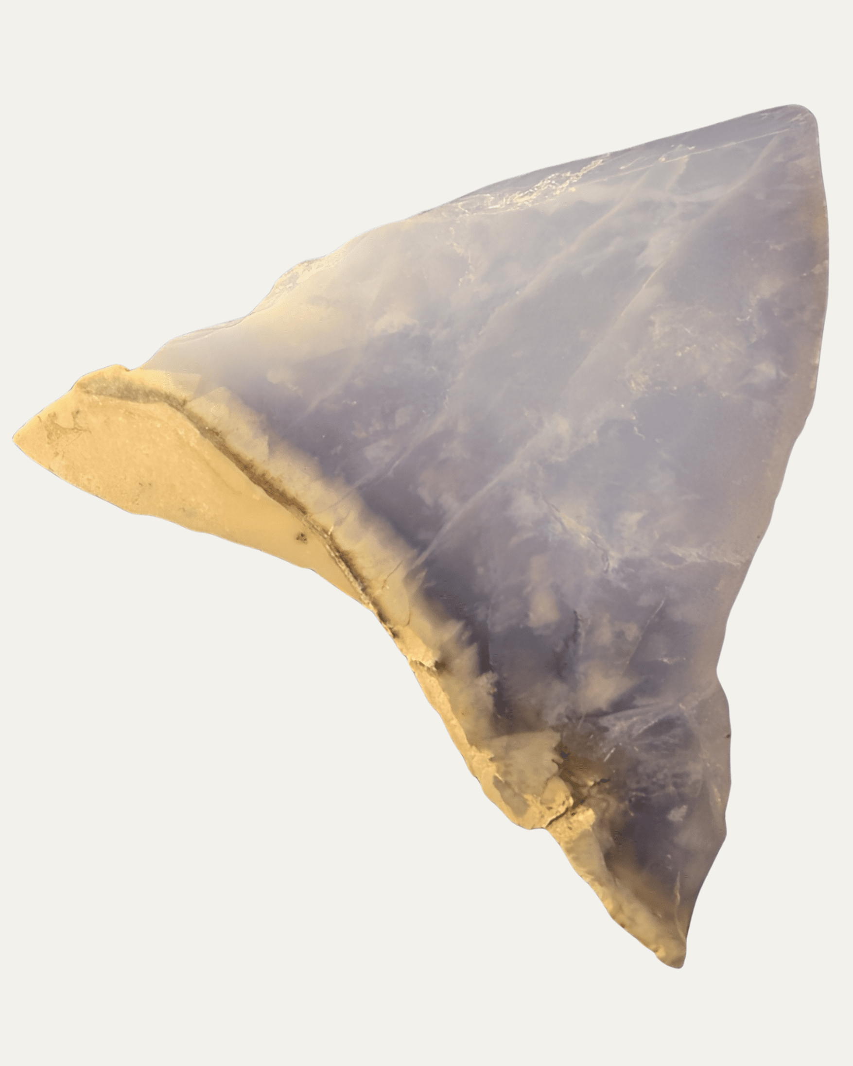 Polished High Grade Gem Blue Chalcedony - Lost Ancients Jewelry