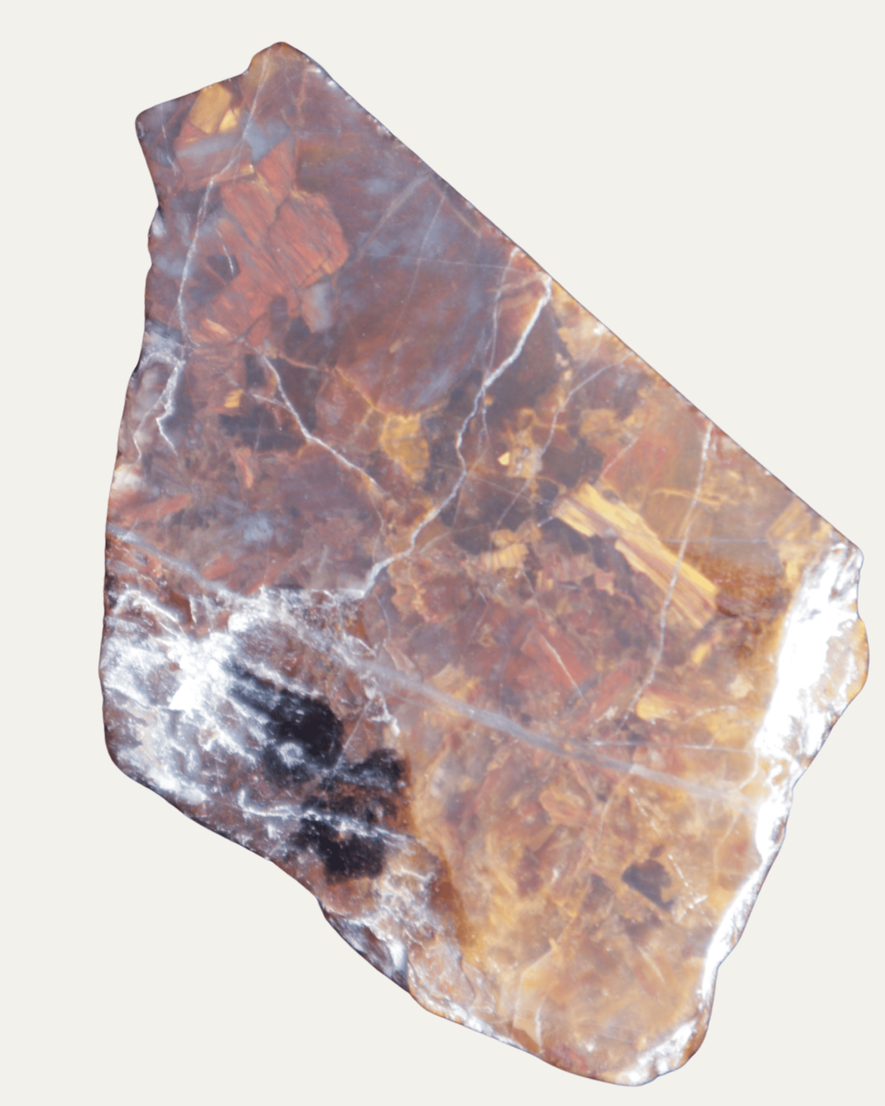 Polished Red African Pietersite - Lost Ancients Jewelry